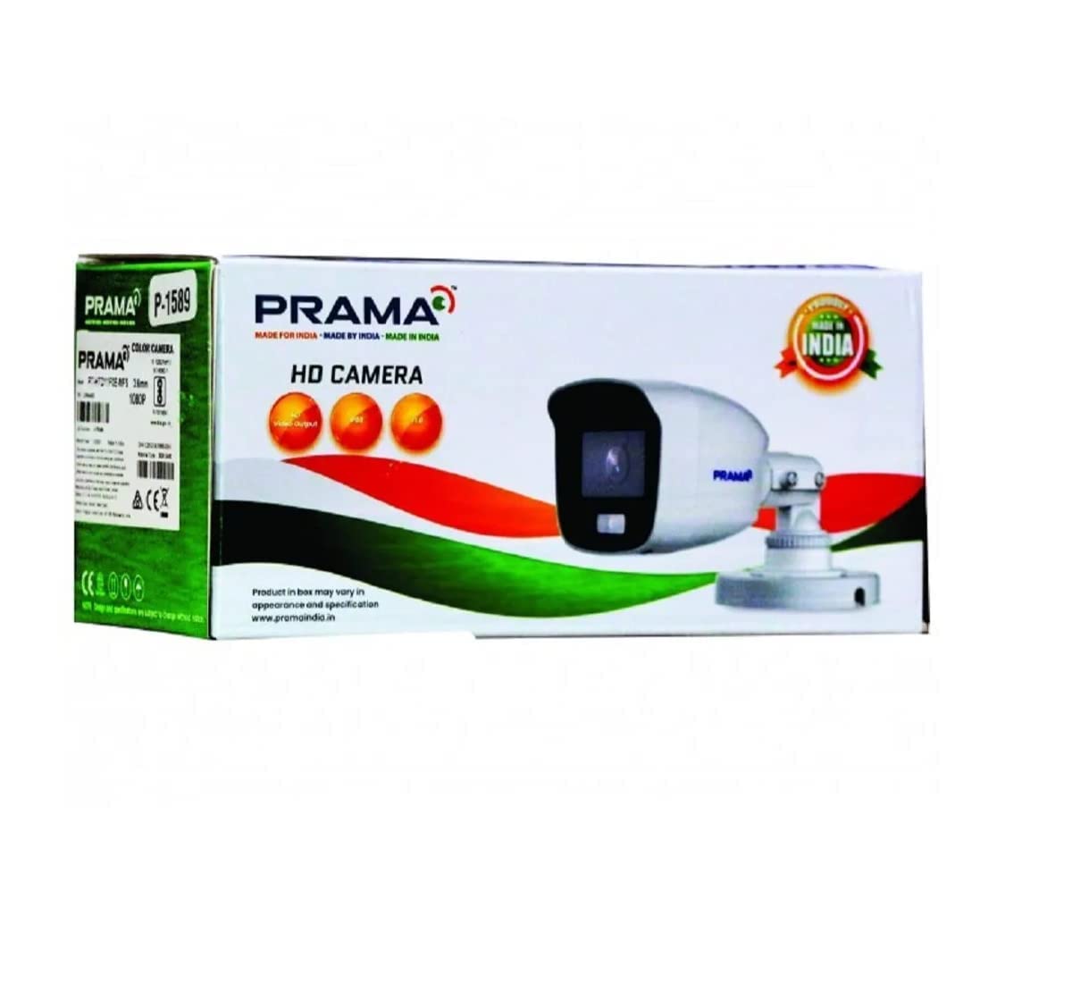 prama 2MP Bullet Color PT-HTD11F0E-PF | 2 MP | Camera Range: 10 to 20 m | 1920 x 1080 Resolution-image-27