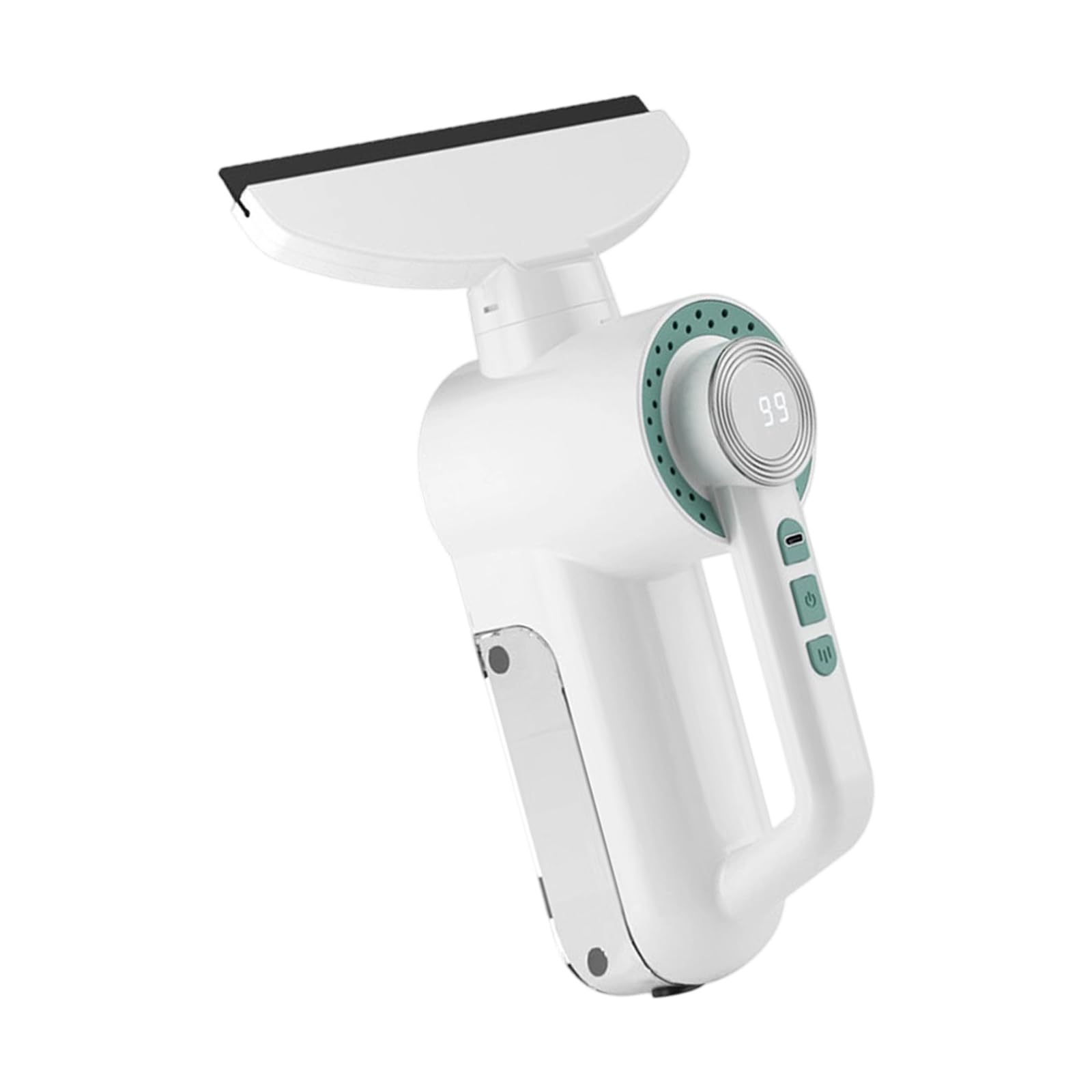 Elnwnnkc Handheld Window Scrubbers Efficient Vacuum Cleaning Tool Rechargeable Portable Glass Wiper Clean Machine Electric Cordless Cleaner
