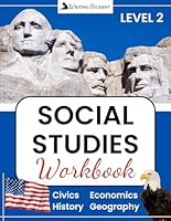 Social Studies Workbook: Grade 2 Special Education and Homeschool Curriculum – Civics, Economics, Geography and History for Kids (Social Studies Workbooks) B0D736W5MN Book Cover