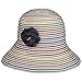 Lierys Colour Stripes Cloth HatGold Women Blue One Size