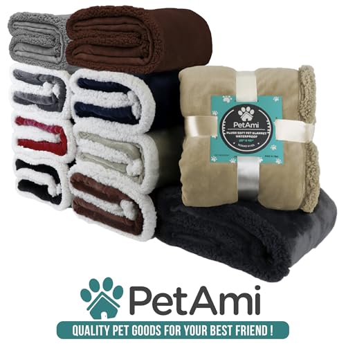 PetAmi Cobertor impermeável para cama, cobertor de cachorro GG para animais de estimação, capa prote