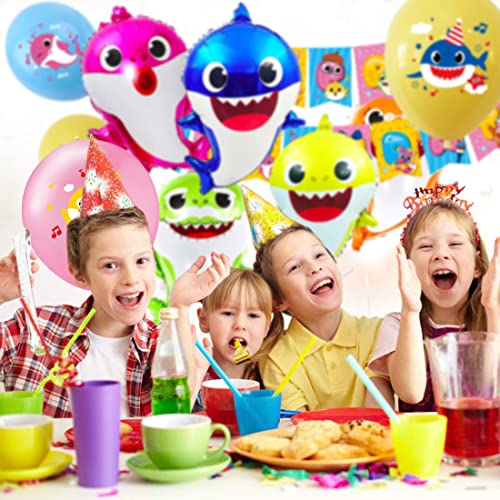 Decorazioni di compleanno per Famiglia di Squalo