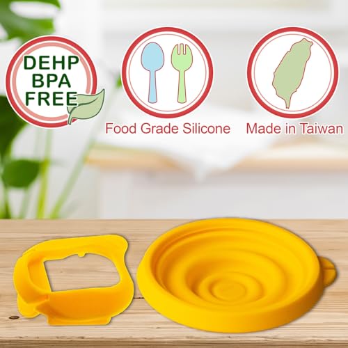 Nenesupply Handsfree Valves and Membranes Compatible with Medela Handsfree Collection Cups Freestyle Handsfree Wearable Breast Pump. Include 2 Membranes and 2 Valves. (2V2M) - Thumbnail 6