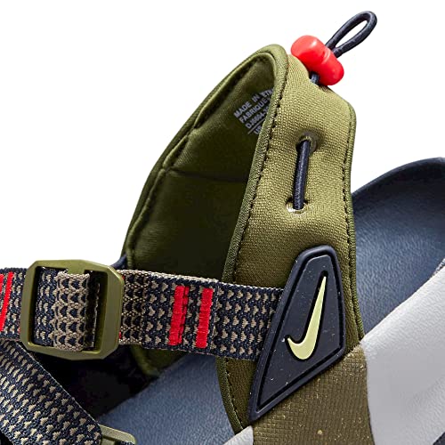 Nike Men's Oneonta Trail Sandal (Rough Green/Obsidian/Wolf Grey/Citron Tint, Us_Footwear_Size_System, Adult, Men, Numeric, Medium, Numeric_13) #TOP5