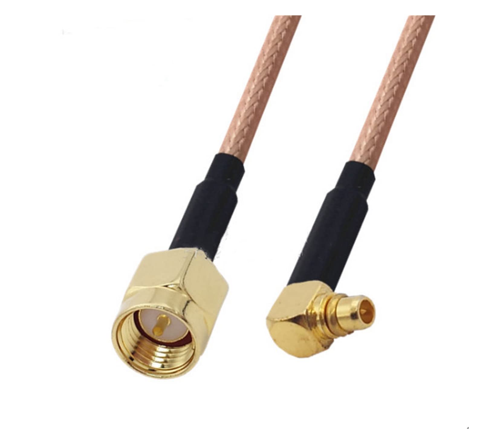 Cavo Di Collegamento RF A Treccia Ad Angolo Retto Da RG316 UHF PL259 - Foto 11