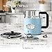 Russell Hobbs KE5550BLR Retro Style 1.7L Electric Kettle, Heavenly Blue