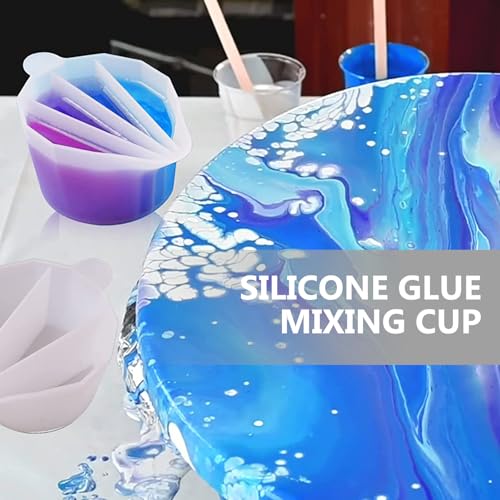 Gobelets en silicone pour résine époxy faciles à nettoyer - 7