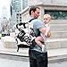 Jihqo Diaper Bag Backpack Motocross Rider Travel Diaper Bags for Women, 10L Functional Baby Changing Bag with Insulted Pockets, Stroller Straps