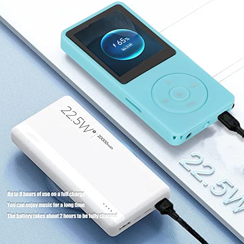 Portable Mp3 Player Mp4 Player, Mp3 Music Player, Digital Lcd 1.82In Screen, Hifi Lossless Music Player Build In Speaker, Gift For Boys Girls Students(Blue) #TOP2