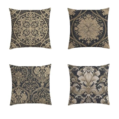 Housse de coussin extérieur 50x50 avec impression double face rétro - 2