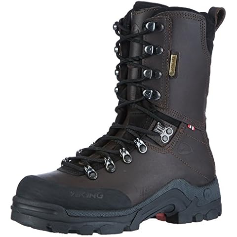 Viking Unisex-Erwachsene Hunter GTX Jagdstiefel, Braun (Dark Brown), 43 EU Cover