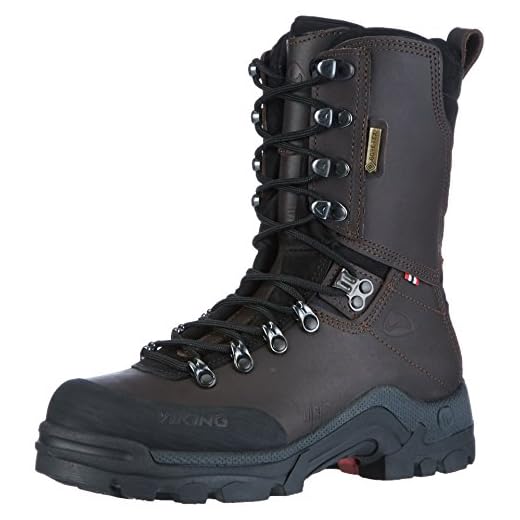 viking Unisex Hunter High GTX jaktstövlar, Brun mörkbrun, 37 EU