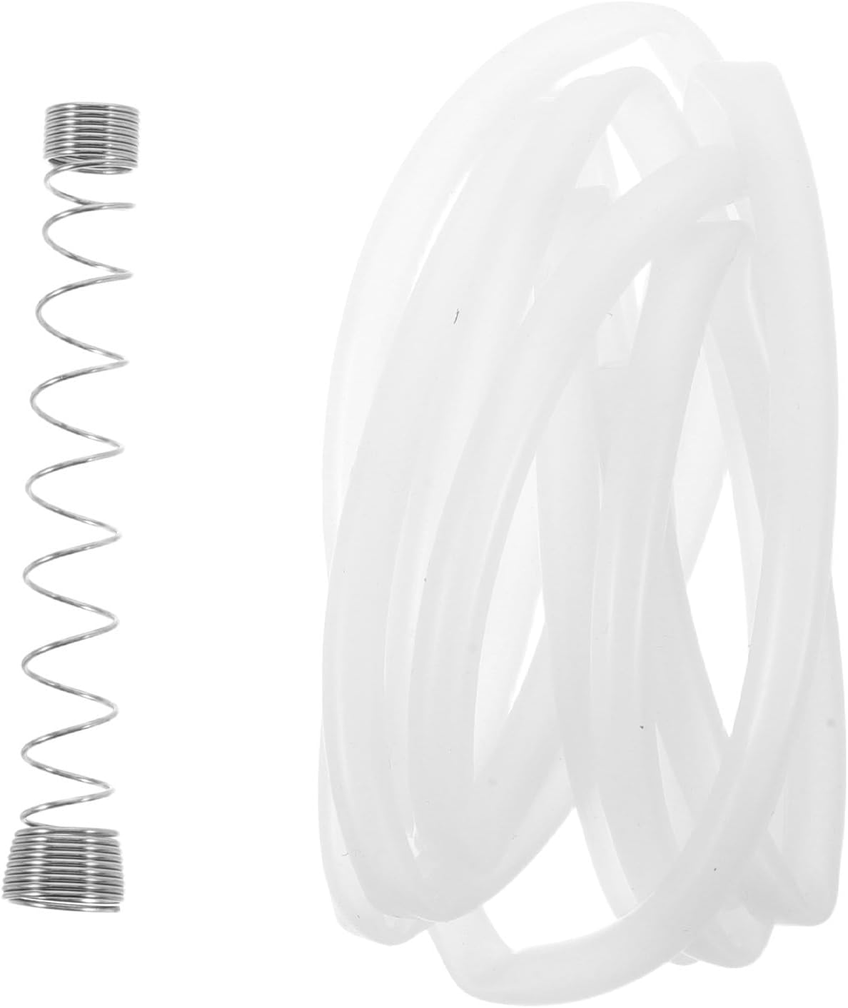 Toddmomy 1set Rubber Hose for Steam Iron - 78.7 Inch Replacement Silicone Water Bottle Hose with Protective Spring for Handheld Steam Iron Steamer Accessories