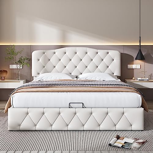 Daesar Jugendbett 140x200 mit Lattenrost, Doppelbett Polsterbett...