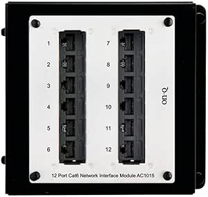 Amazon.com: On-Q AC1012 - Módulo de interfaz de red de 6 Puertos Cat 5e ...