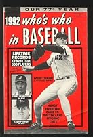 Who's Who in Baseball 1992: Seventy-seventh Edition B00418UTHG Book Cover