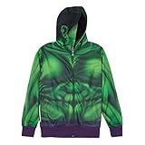 Marvel Men's Buff Hulk Sublimated Costume Hoodie