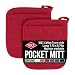 Ritz Royale Collection Pocket Mitt Set, Paprika, 2-Piece