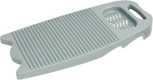 Miniatura 7 de Tabla de lavado de plástico para el hogar, tabla de lavado de manos con soporte para jabón, tabla de lavandería de alta dureza para suministros
