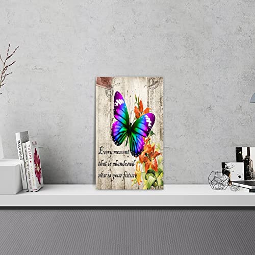 Décoration murale en bois papillon pour un salon inspirant et chaleureux