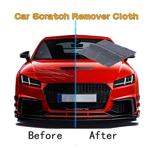 Yizhet Reparador de Arañazos para Coche, Reparación Paño de Rayones de Autos, Cuidado de la Pintura, Pulido, Reparación de Superficies de Desgaste del Coche y Eliminar la Oxidación