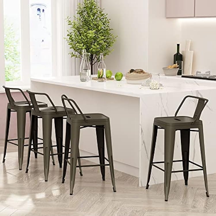 Andeworld Bar Stools Set of Counter Height Stools Trinidad and