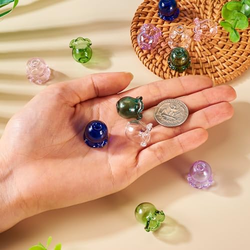 Perles en verre en forme de fleur pour personnaliser vos accessoires DIY