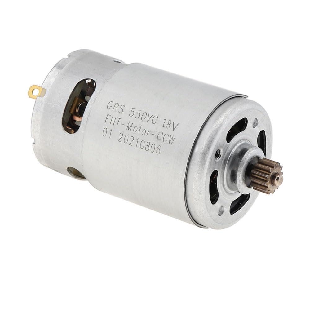 ChgImposs 12 Teeth 12V 23000RPM RS550 DC Motor for Electric Drill/Electric Screwdriver