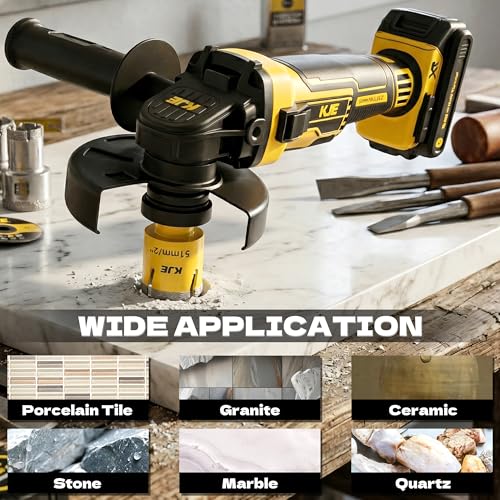 KJE 15PCS Diamond Hole Saw Kit
