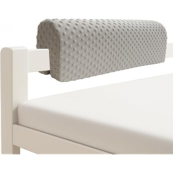 Wonder Space Bed Edge Protector for Cribs Bed Rail Padding Bumper - Anti-Collision Raised Height Fall Prevention Easy Installation Safety Universal Fit Grey 70 cm