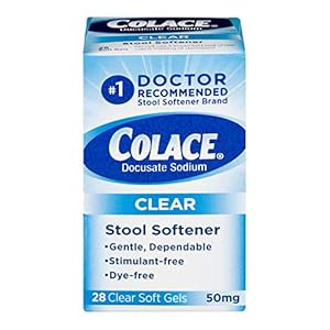 Colace Clear Soft Gels(New) 28ct
