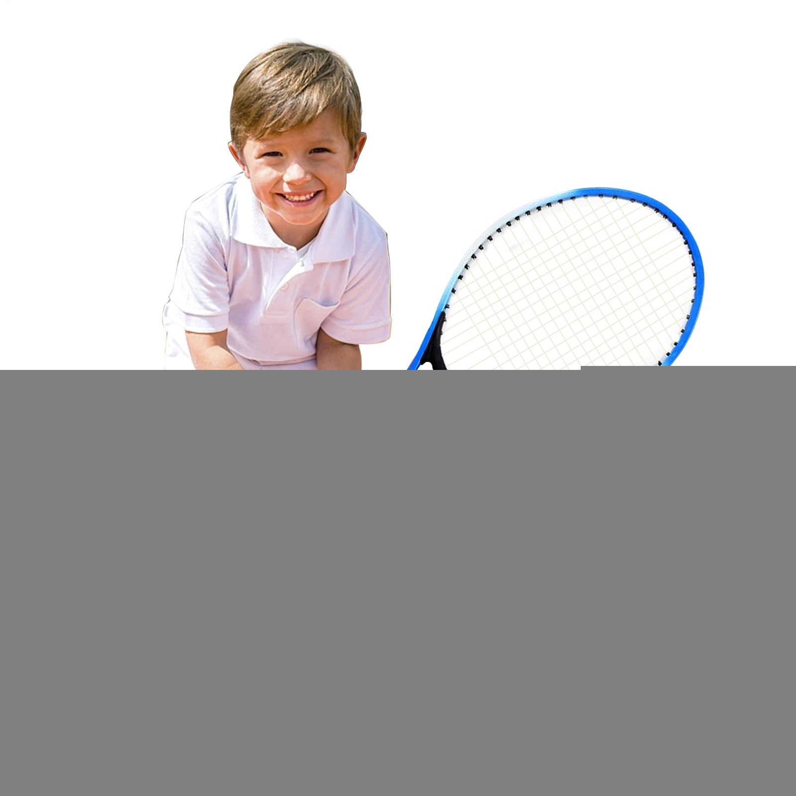 Set di Racchette da Tennis per - Racchetta da Tennis per Giovani, Racchetta da allenamento Junior | Attrezzature da Tennis Amichevole per principianti leggeri, Design Swing Facile con s