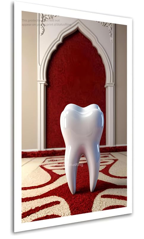 Royal art of tooth Dental Clinic Poster Artwork StatusRing Dentist Poster without Frame-picture-16