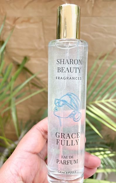 Sharon Beauty Gracefully Eau De Parfum Unisex (60ml) | Crisp Fresh Outdoors Scent with Bergamot & Green Tea | Refreshing & Long-Lasting | Perfect for Summer & Gym Sessions
