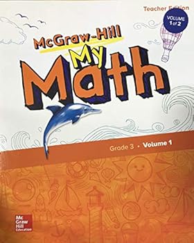 Spiral-bound McGraw-Hill My Math, Grade 3, Teacher Edition, Volume 1 Book