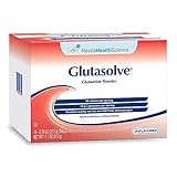 Glutasolve L-Glutamine Powder, 15g L-Glutamine Per Serving, Dissolves Quickly, Unflavored, 0.79 Ounce Packet, 56 Pack