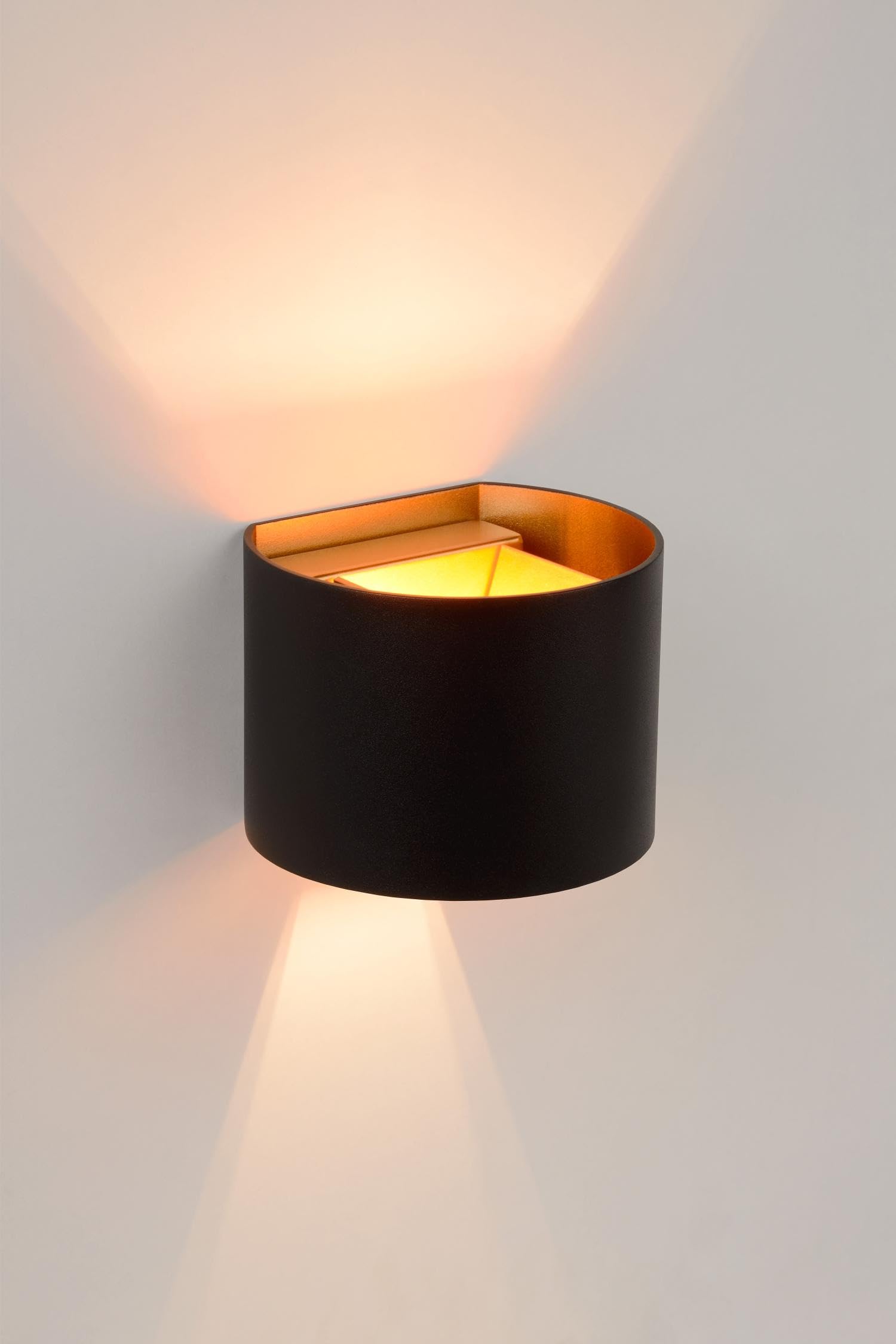 LUCIDE XIO - Wandleuchte - LED Dim. - G9-1x3,5W 2700K - Einstellbarer Abstrahlwinkel - Schwarz