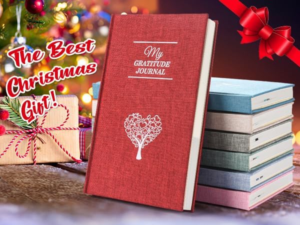 Miniatura 7 de Diario de gratitud para mujeres y hombres, diario de bienestar al día con diferentes indicaciones, cuaderno diario sin fecha, diario de