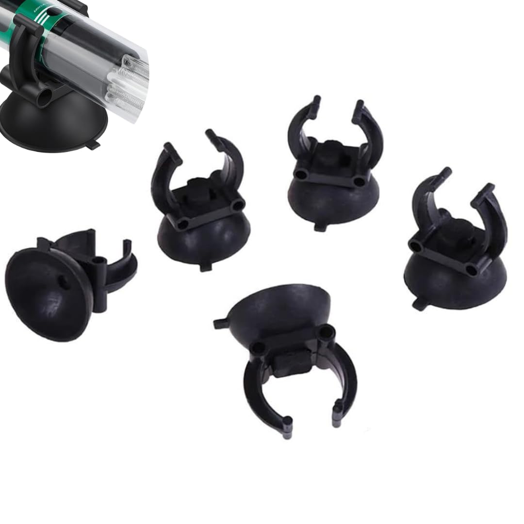 SANSEFERO Premier Plants Aquarium Heater,Light Suction Cup Portable Plastic Sucker Cup Clamps And Motor Airline Tube Clip For Aquarium Fish Tank(Pack Of 5) (B0CJ7CCG8D) Amazon Price History, Amazon Price Tracker