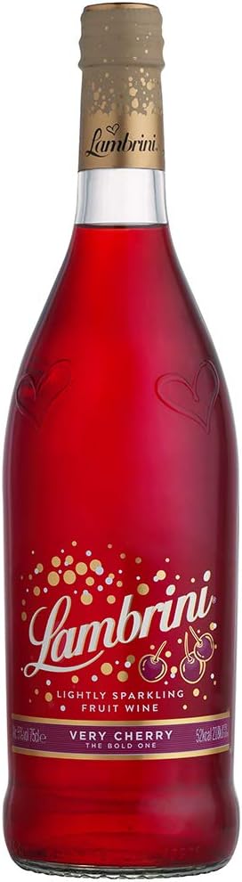 Lambrini Slightly Sparkling Fruit Wine Very Cherry, 75 cl
