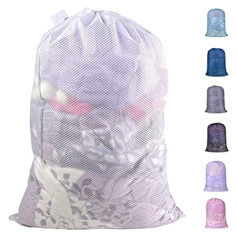 Polecasa Heavy Duty Large Mesh Laundry Bag Cover