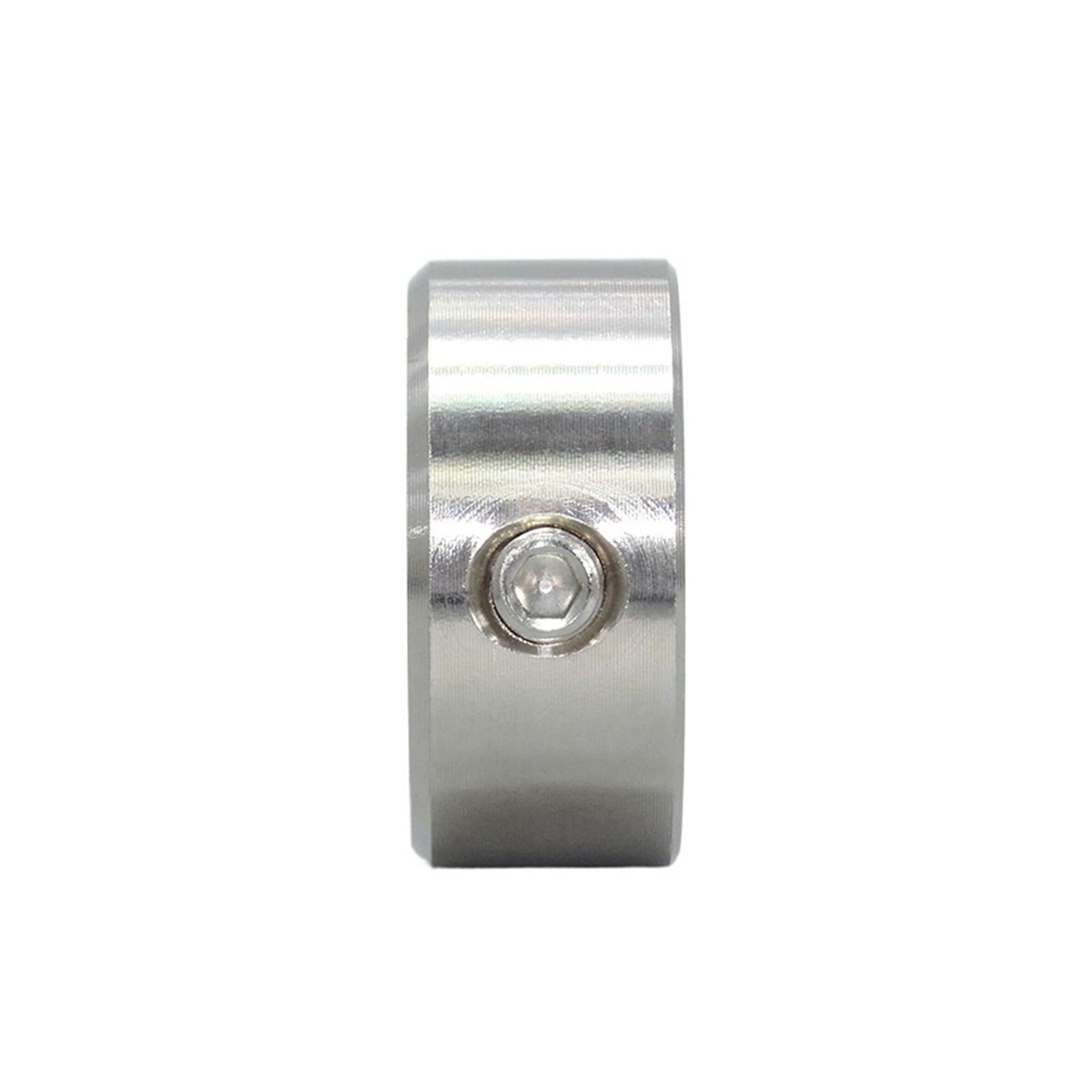 Anillo de retención del collarín del eje Collares de eje de tornillo de fijación de estilo de acero inoxidable macizo, anillo de retención de orificio, diámetro interior de 3-100mm(45-70-18 1pcs)