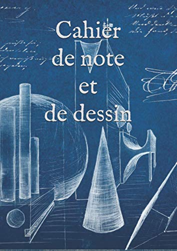 Cahier de note et de dessin: Cahier de 150 pages au format 21/29,7 cm pour les notes et les dessins.
