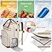 MATEIN Teacher Work Backpack with Lunch Compartment Detachable, 15.6 Inch Laptop Backpack with Organized Pocket, College Computer Backpacks Meal Prep Bag Gift for Women Nurse Commute Office