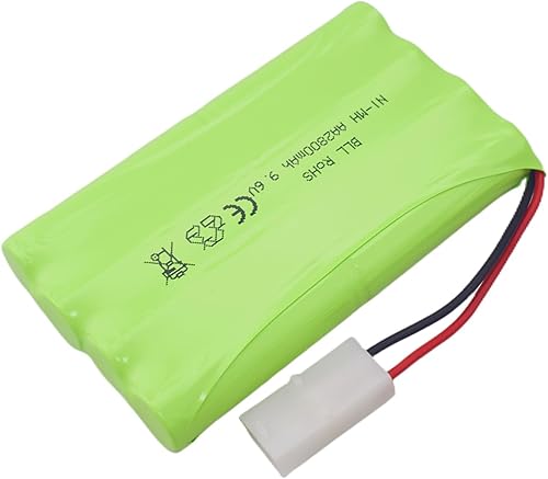 Miniatura 6 de MOONZON AA 9.6V 2800mAh Batería recargable con enchufe Tamiya y cable de carga USB adecuado para coches de juguete RC, camiones, tanques, vehículos