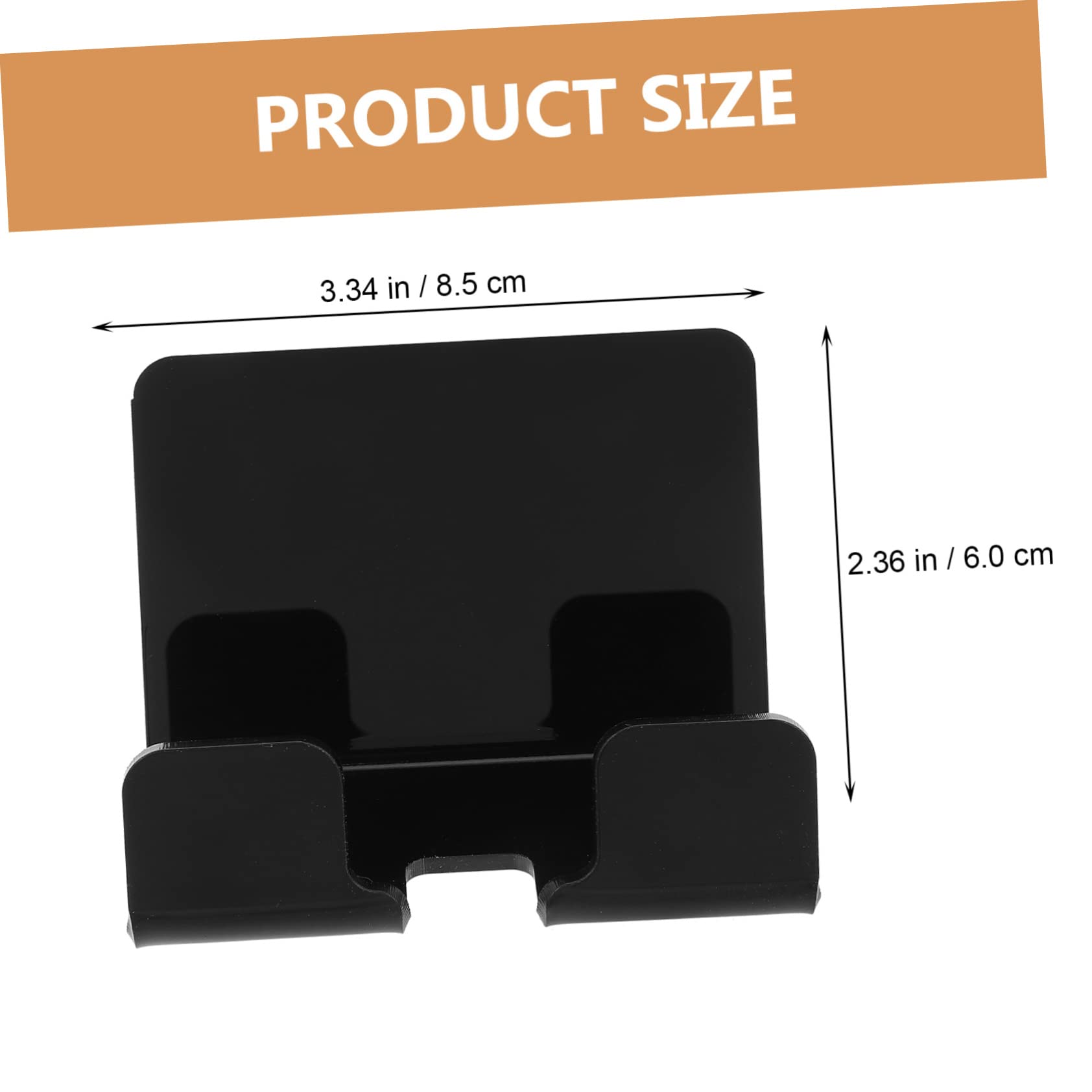 Didiseaon 5 Soportes De Pared para Teléfono Móvil Organizador Soporte para Tableta Soporte para Teléfono Inteligente Soporte De Carga para Teléfono Soporte De Pared para Tableta