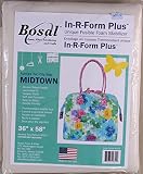 Bosal in-R-Form Plus Unique Fusible Foam Stabilizer 36" x 58" Aunties Two City Bag Midtown - Pattern