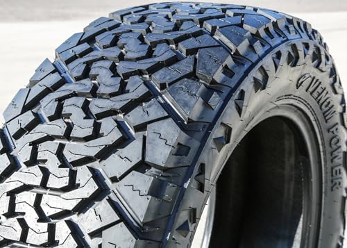 Image of Venom Power Terra Hunter X /T XT All-Terrain Mud Light Truck Radial Tire-33X12.50R22LT 33X12.50X22 33X12.50-22 109R Load Range E LRE 10-Ply BSW Black Side Wall