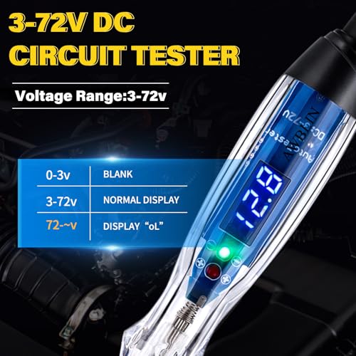AWBLIN 101PCS Automotive Test Light Probe Kit 3-72V DC - image 4