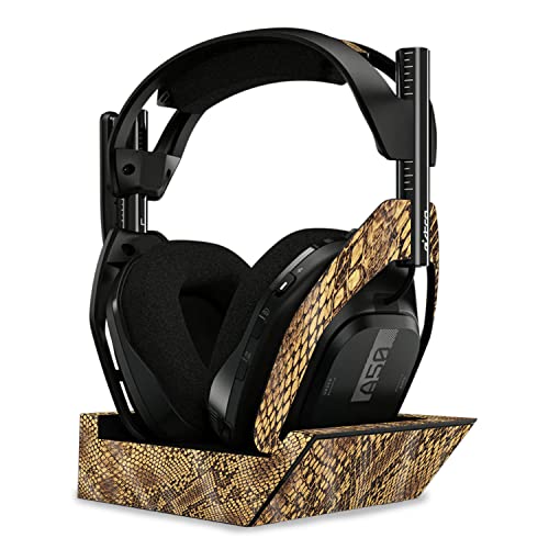 Image of MightySkins Glossy Glitter Skin Compatible with Astro A50 Wireless Headphones + Base Station (Gen 4) - Rattleskin | Protective, Durable High-Gloss Glitter Finish | Easy to Apply | Made in The USA
